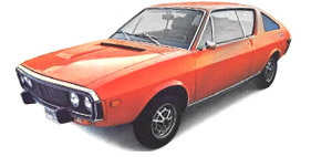 Autodiely RENAULT 17 Coupe