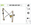 VALEO Raambedieningsmechanisme 851381 aan gunstige prijs