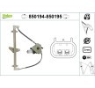 VALEO Vindusheis 850195 til en enkel sats