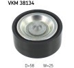 Poulie renvoi/transmission, courroie trapézoïdale à nervures SKF VKM 38134 Payez moins cher avec les réductions