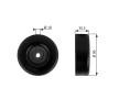 GATES Geleide rol/omdraairol v-snaren T38042 eenvoudig online bestellen