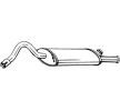 BOSAL bakre lydpotte 130-209 bestill enkelt online