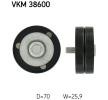 SKF Poulie renvoi/transmission, courroie trapézoïdale à nervures VKM 38600 commandez facilement en ligne