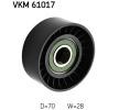 SKF Deflection/Guide Pulley, v-ribbed belt VKM 61017 at favorable price