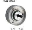 SKF Deflection/Guide Pulley, v-ribbed belt VKM 38705 at favorable price