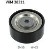 SKF rolka kierunkowa / prowadząca, pasek klinowy zębaty VKM 38311 w przystępnej cenie
