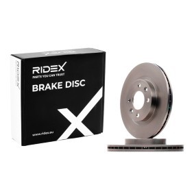 82B0216 RIDEX Disco de freno Eje delantero, 283,8x22mm, 4/6x98, ventilado, Hierro fundido | precio y opiniones 82B0216 RIDEX Disco de freno Eje delantero, 283,8x22mm, 4/6x98, ventilado, Hierro fundido | precio y opiniones