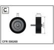 CAFFARO Deflection/Guide Pulley, v-ribbed belt 500268 at favorable price