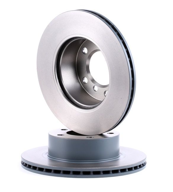 of Holes 5 febi bilstein 23536 Brake Disc Set front No internally ventilated 2 Brake Disc