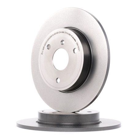 Grande seleção: Disco de travão BREMBO 08.8163.21 marcas de renome e grande qualidade