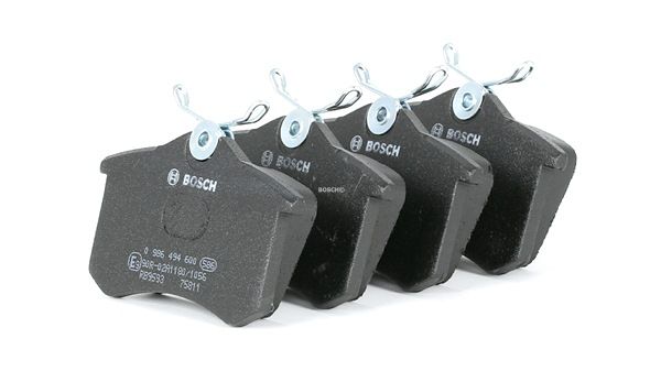 Plaquettes de frein frein à disque BOSCH 0 986 494 648