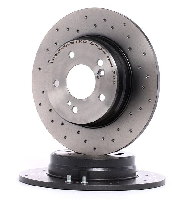 08.6918.11 2x disque de frein frein neuves Brembo