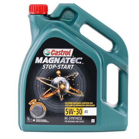 CASTROL Moottoriöljy 5W-30, Magnatec, Stop-Start A5, 5l laatu & reilut hinnat